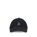 Brunello Cucinelli Blue Cotton Baseball Cap