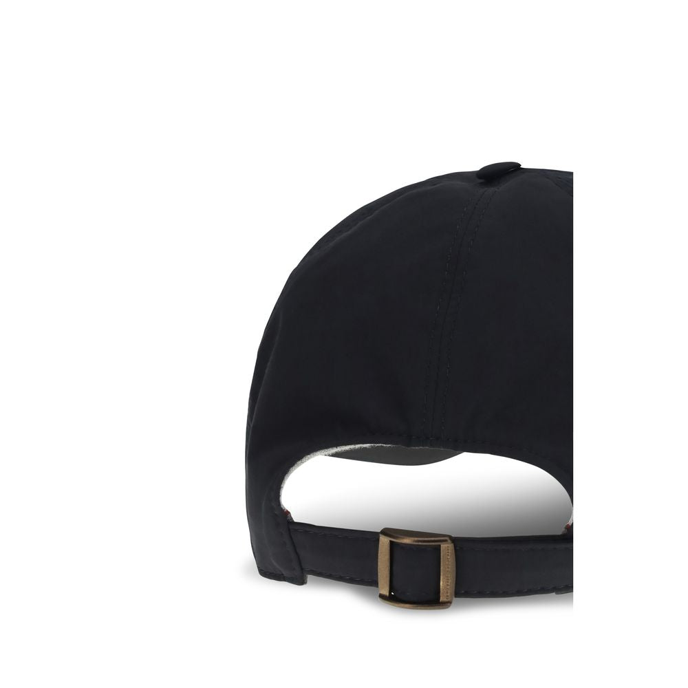 Brunello Cucinelli Blue Cotton Baseball Cap