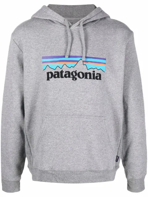 Patagonia recycled logo-print hoodie