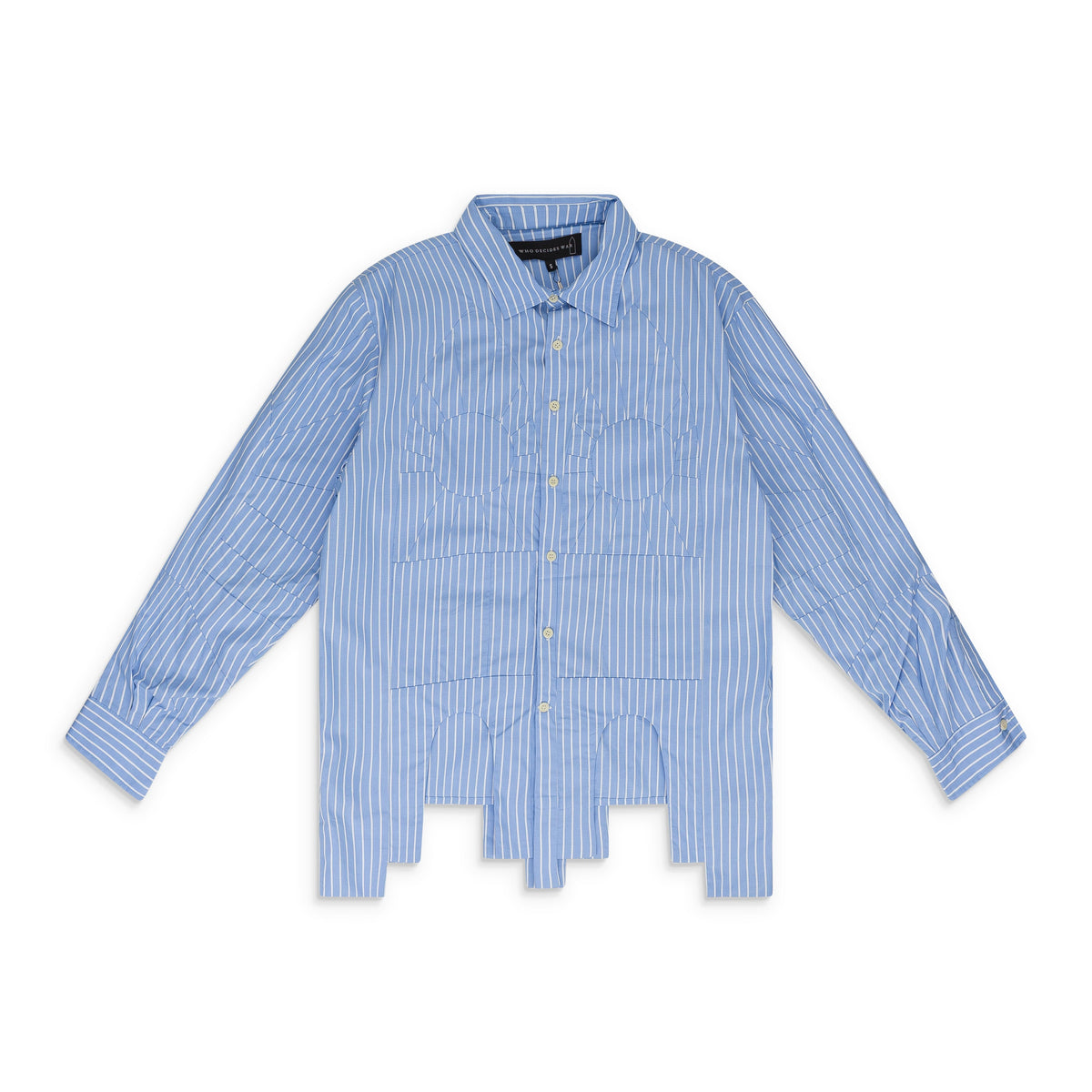 INDIGO ARCHES BUTTON-DOWN SHIRT