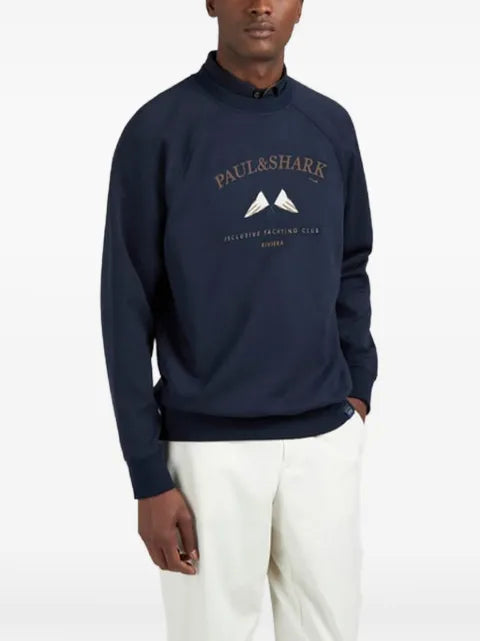 Paul & Shark logo-detailing sweatshirt