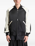Y-3 liquid logo satin souvenir jacket