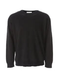 Moschino logo-pattern wool sweater