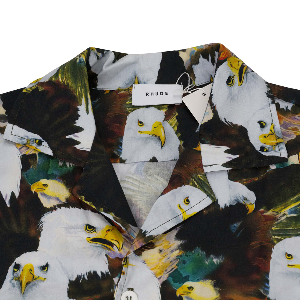 Multicolor Truck Stop American Eagle Button Up
