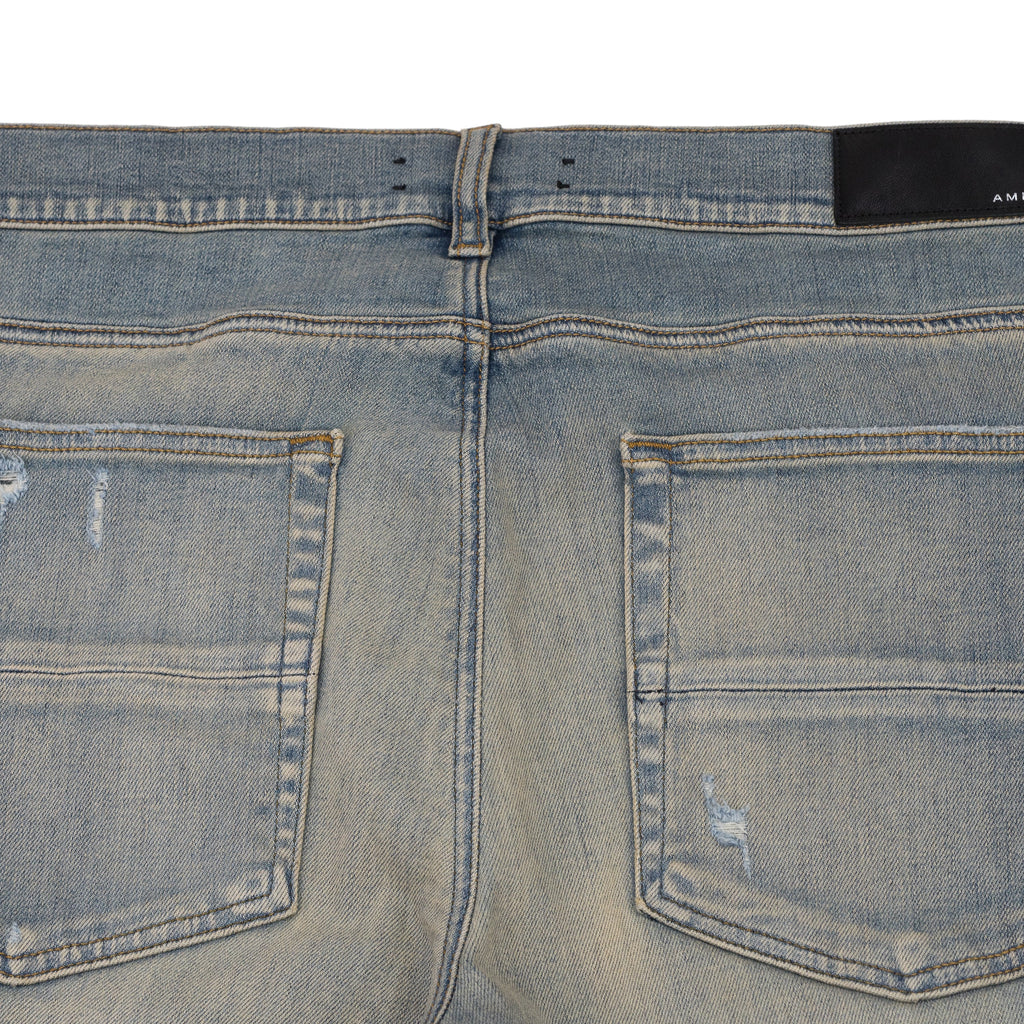 Blue Bleachout Crystal Thrasher Jeans