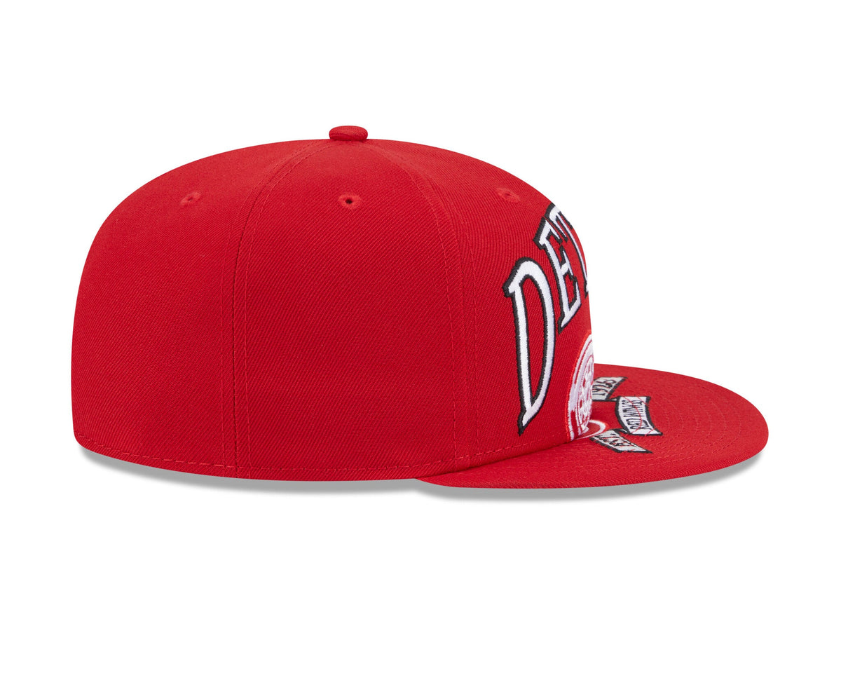 New Era 5950 Detroit Red Wings Oversized Fitted Hat