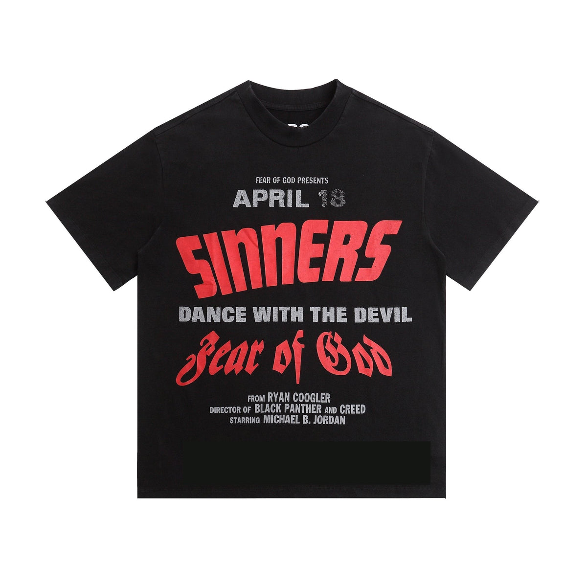 Fear of God Sinners Dance With the Devil Graphic T-Shirt