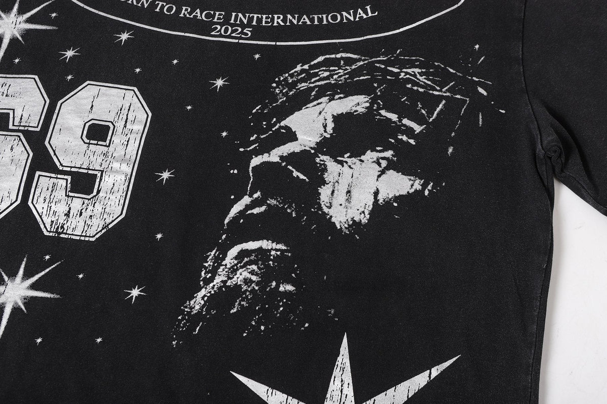 Godspeed Born to Race Graphic T-Shirt