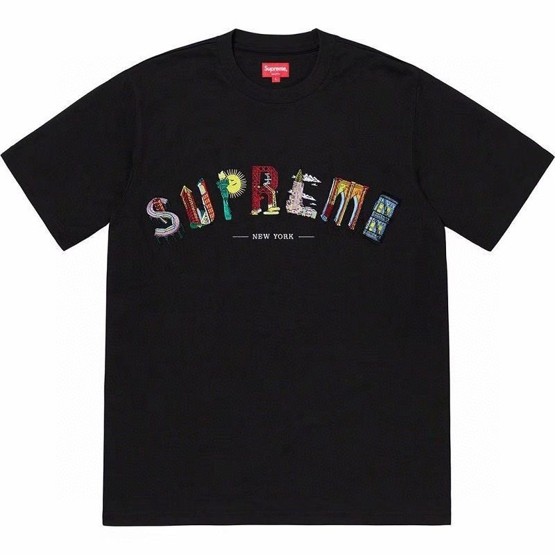 Supreme Multicolor Wordmark Short-Sleeve T-Shirt