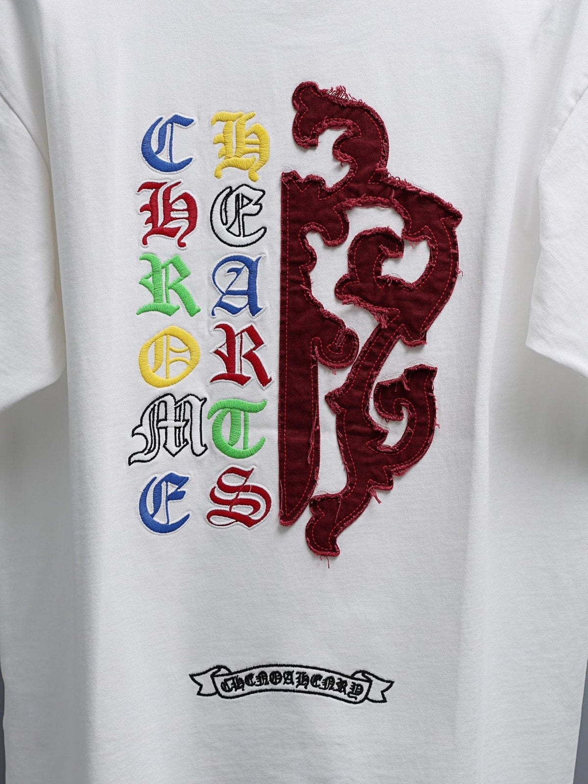 Chrome Hearts Multicolor Cross Graphic T-Shirt