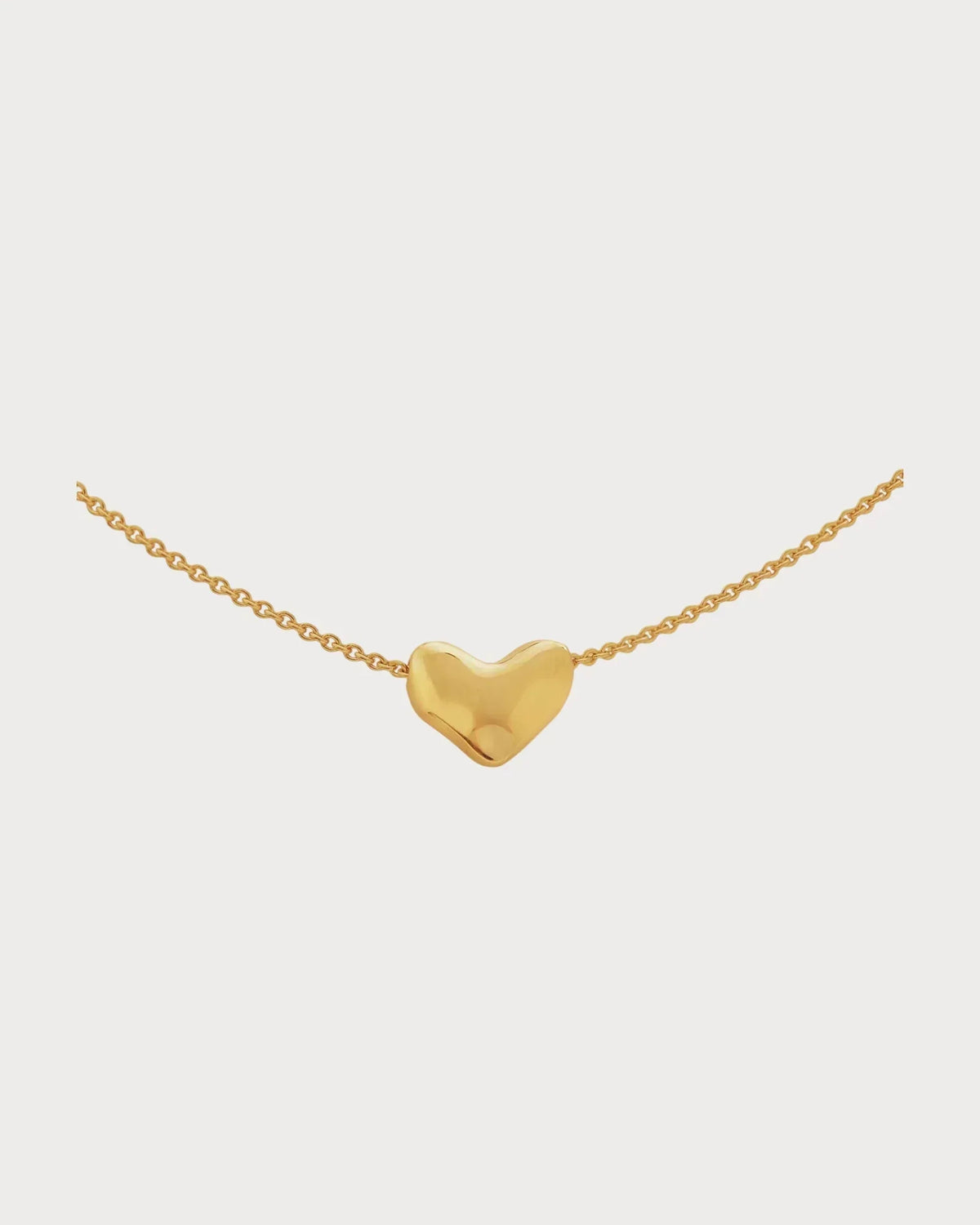 MONICA VINADER Heart-Charm 18ct Yellow Gold-Plated Vermeil Sterling-Silver Pendant Necklace(Gold)