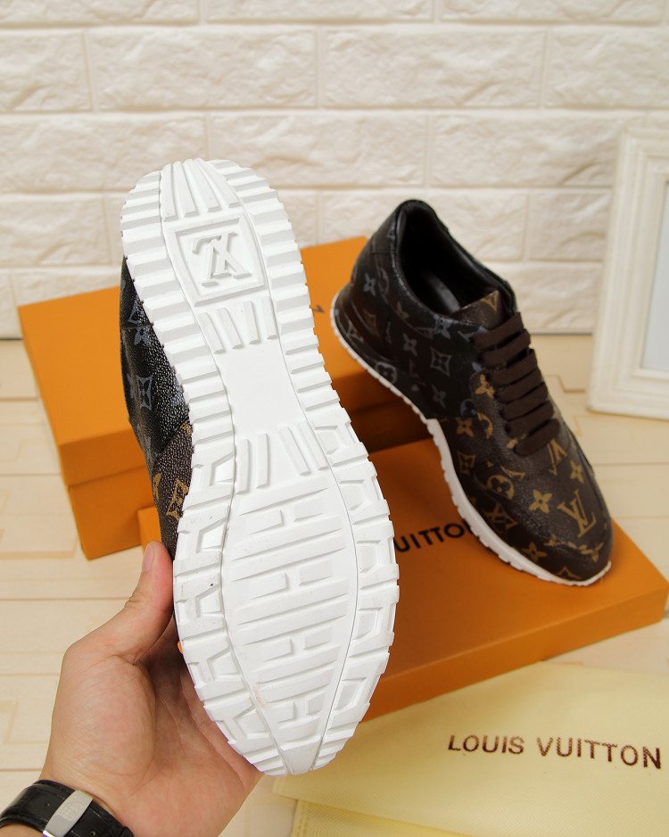 Louis Vuitton Monogram Lace-Up Sneakers
