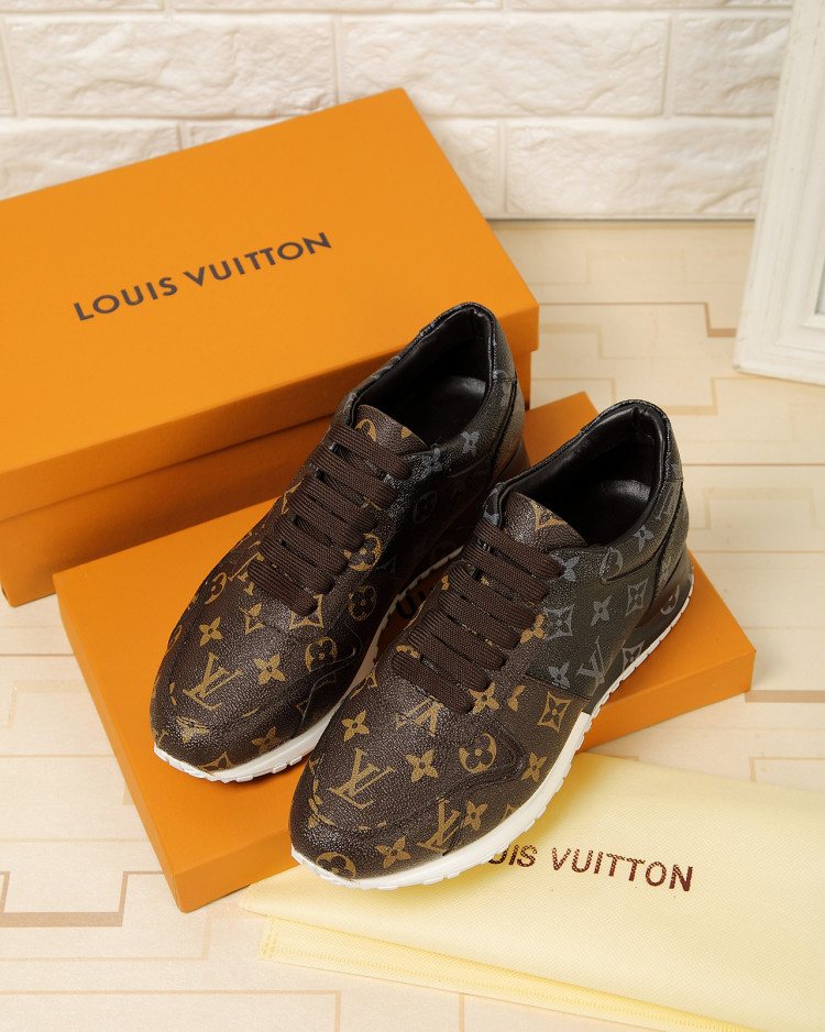 Louis Vuitton Monogram Lace-Up Sneakers
