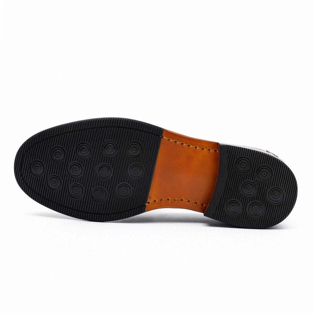 Salvatore Ferragamo Men's Black Leather-Look Bit Loafers