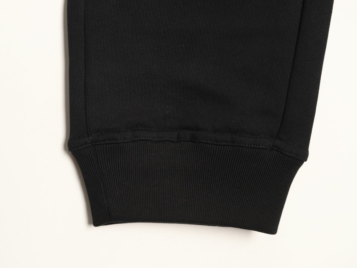 Louis Vuitton Sketch-Style Monogram Drawstring Trousers - Black